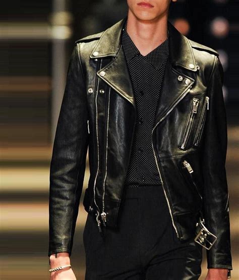 ysl leather jacket dupe|ysl teddy jackets for men.